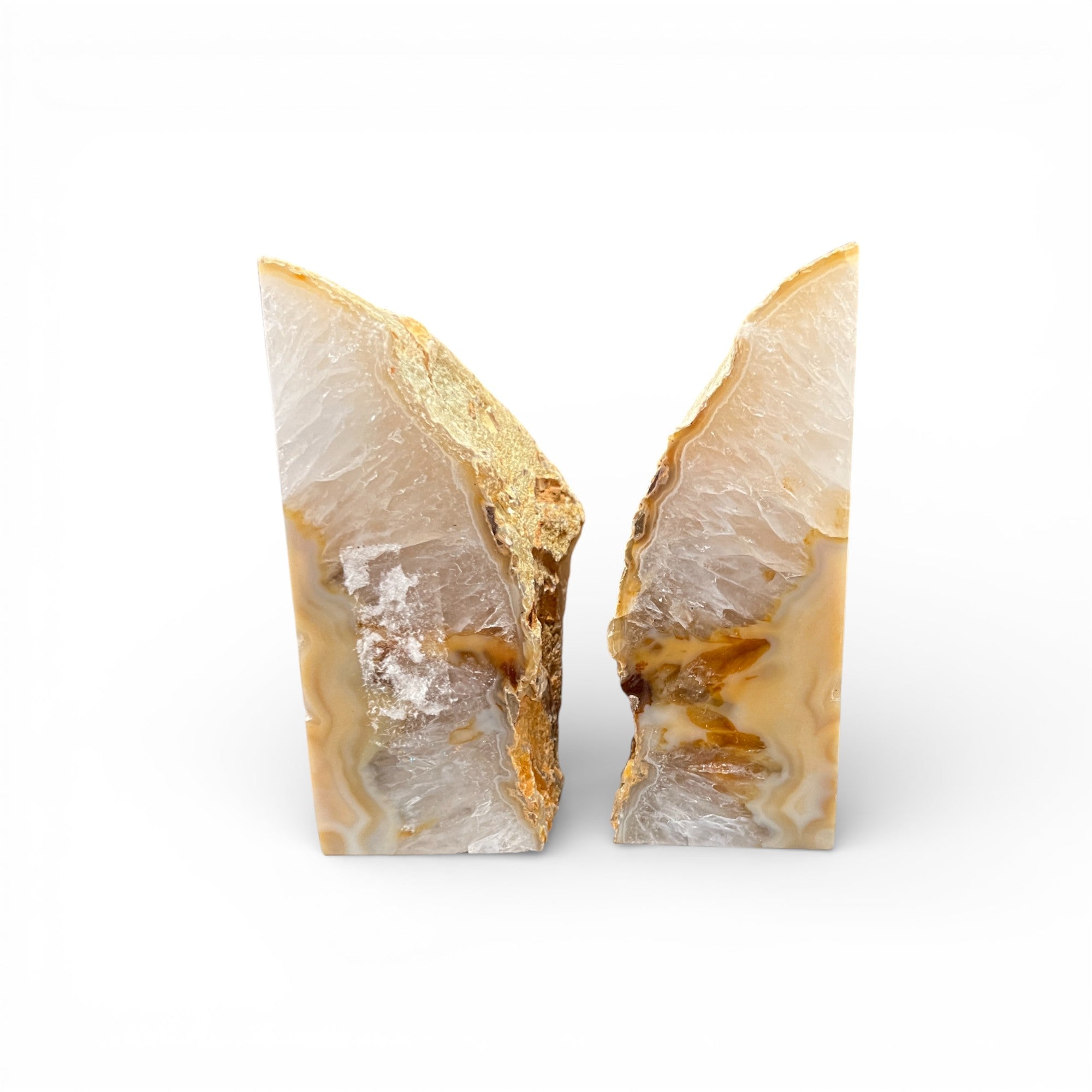 Agate Bookends - Medium