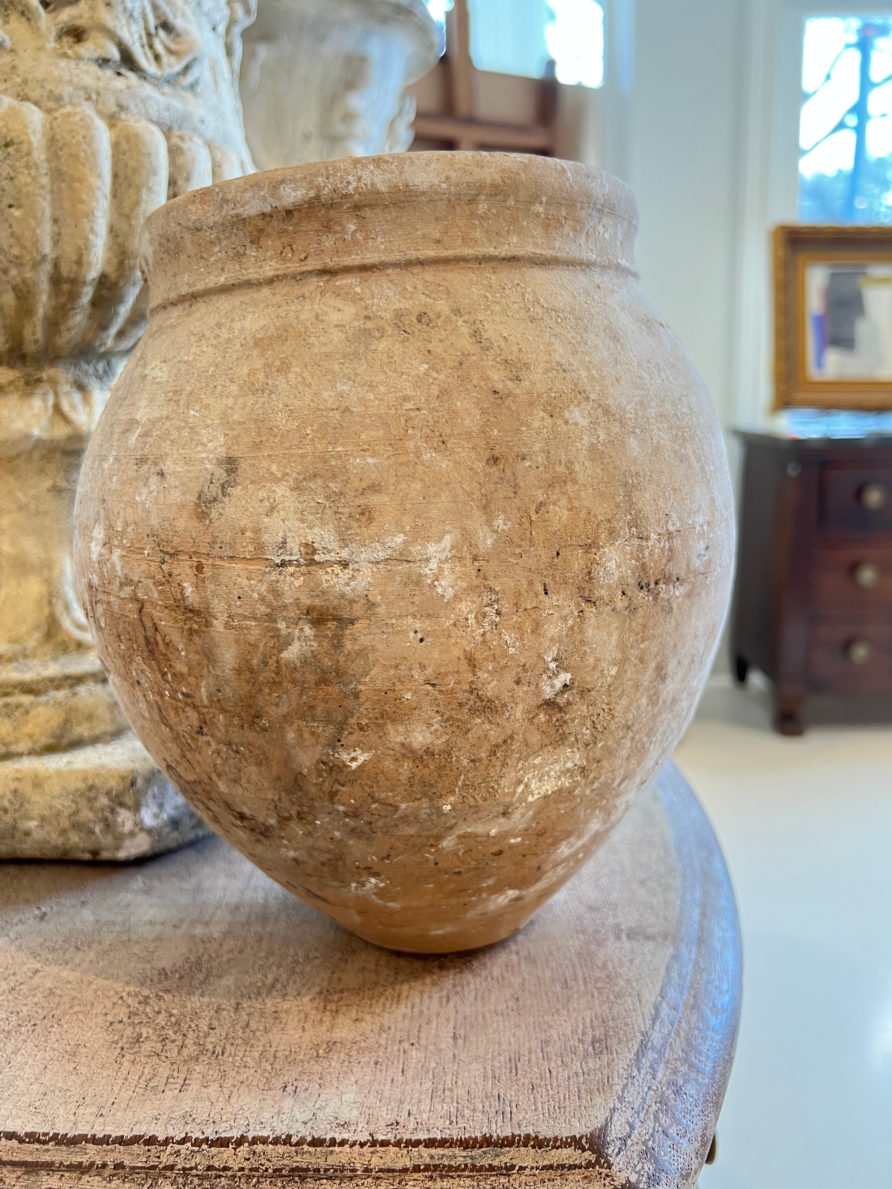 19th Century Pottery Antique Jar