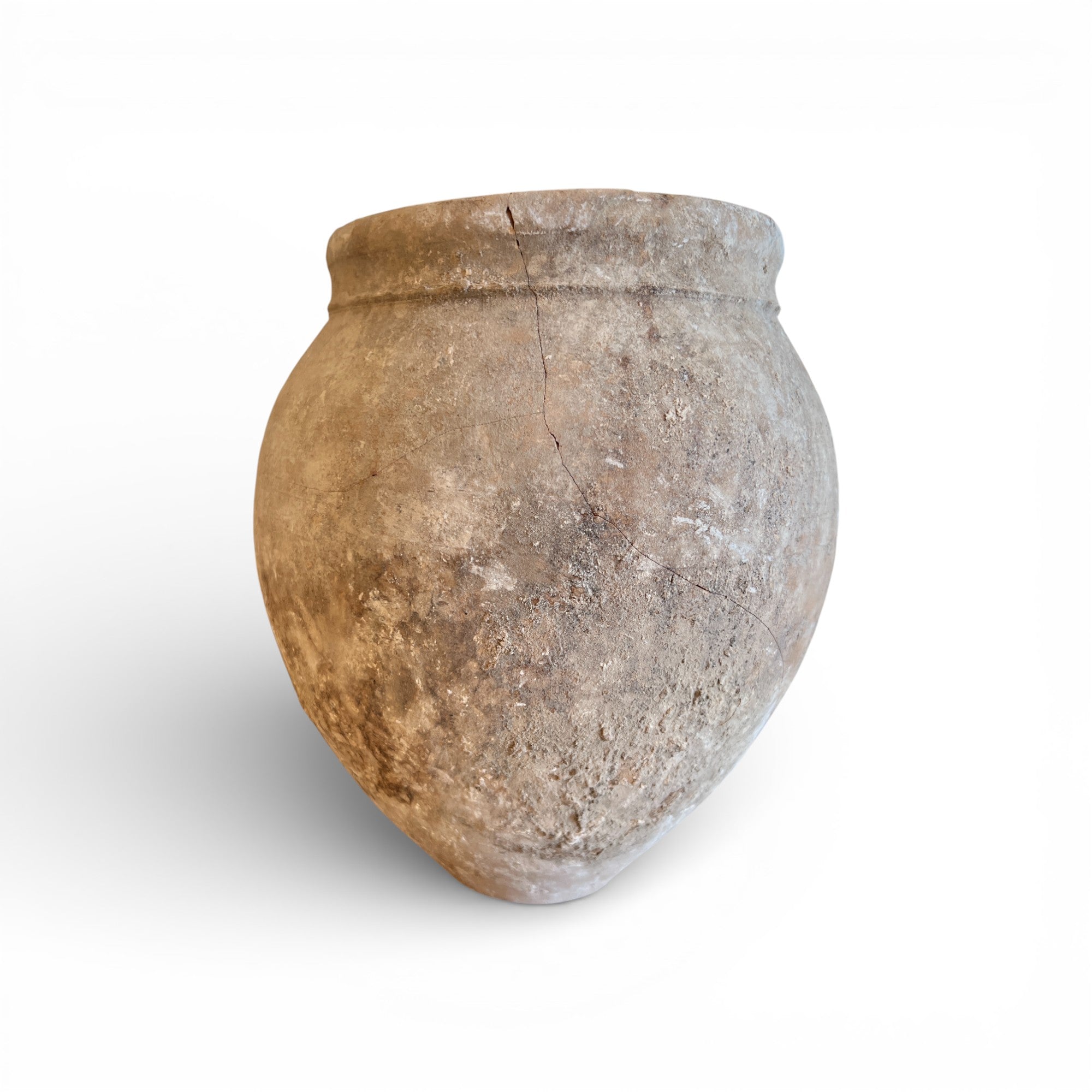 19th Century Pottery Antique Jar