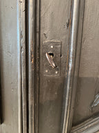 18th Century Italian Black Armoire