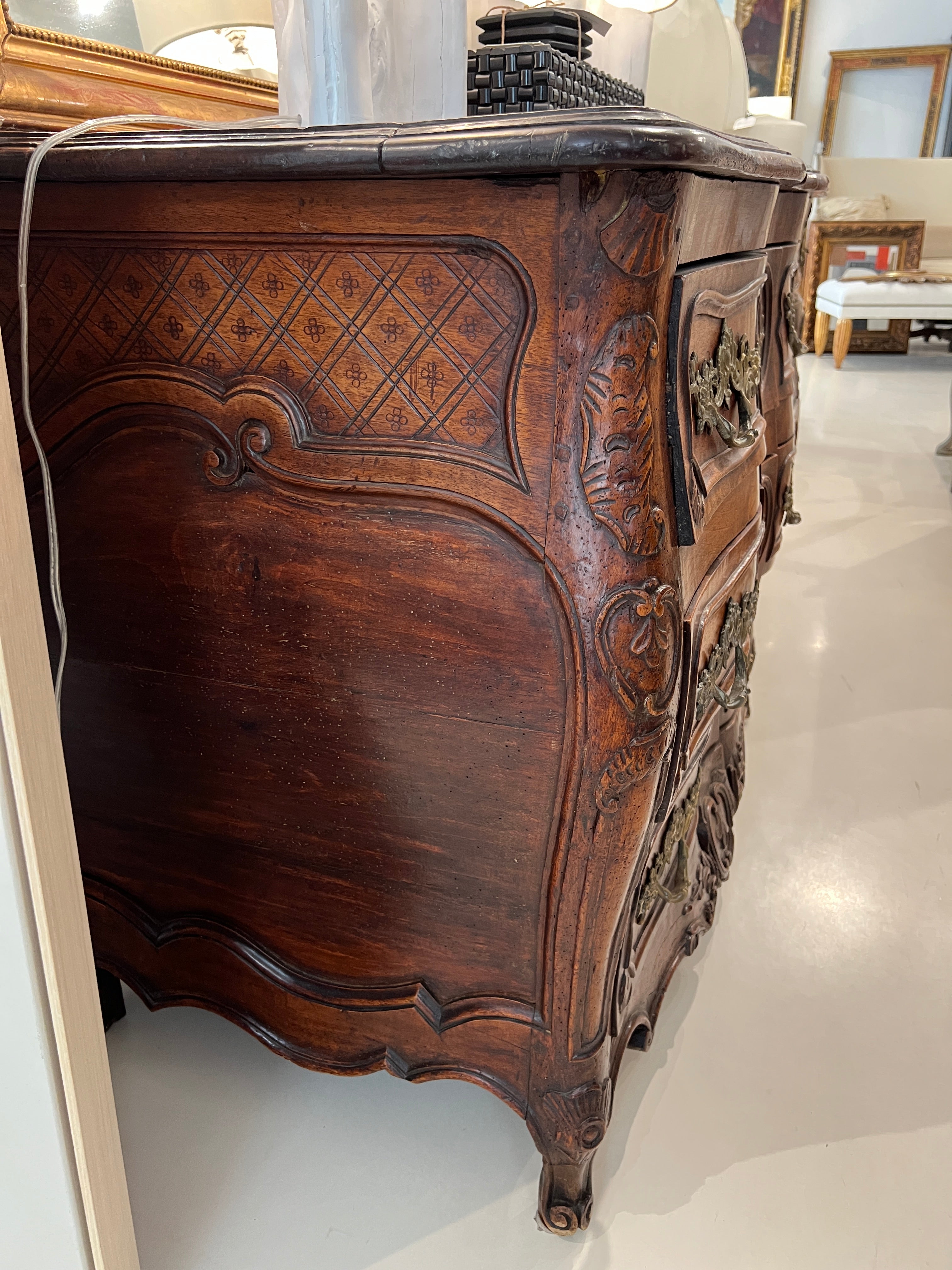18th Century Walnut Commode from the Rhone Valley