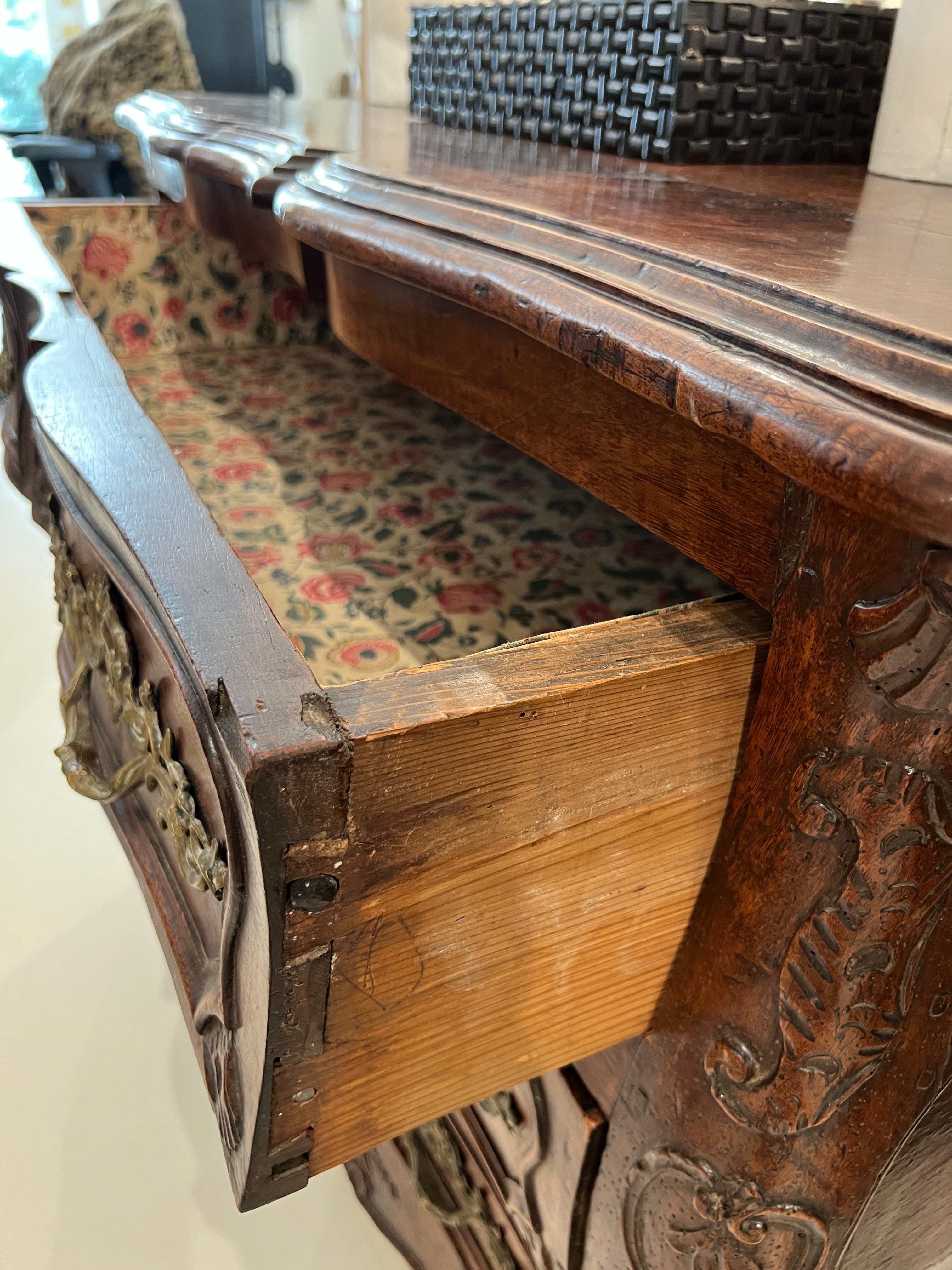 18th Century Walnut Commode from the Rhone Valley