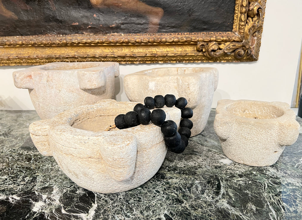 18th/19th Century Antique Mortar Bowl - Large