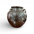 Glazed 4 Handle Pot