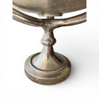 Aluminum Bowl With Stag Horns
