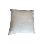 Black & Oyster Belgian Heavy Linen Pillow