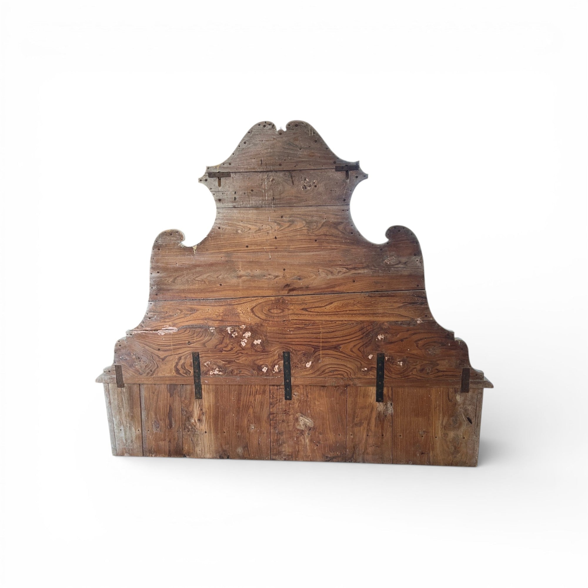 Early 19th Century Italian Baroque Painted Bench