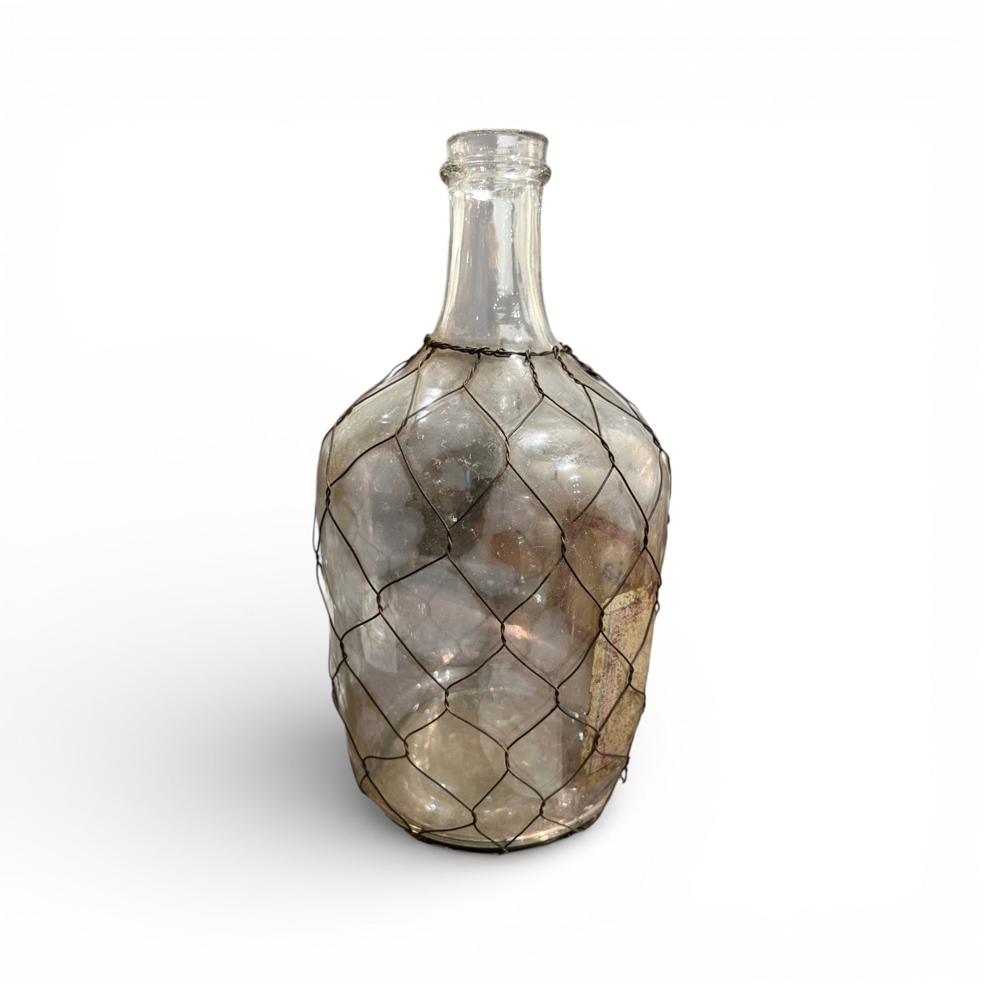Vintage Bottle with Wire