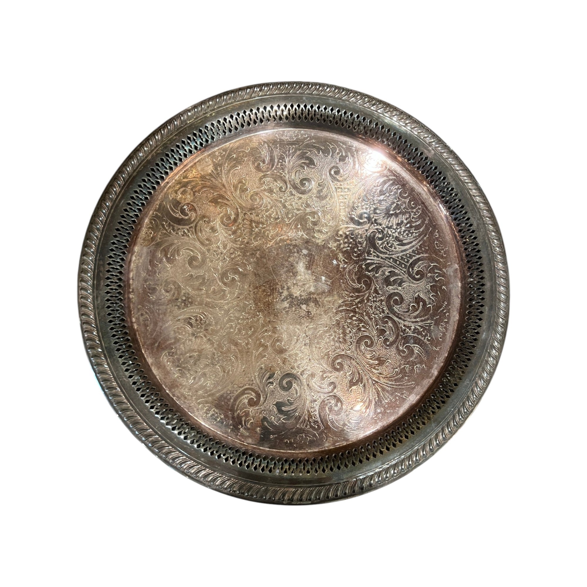 Silverplate Serve Tray