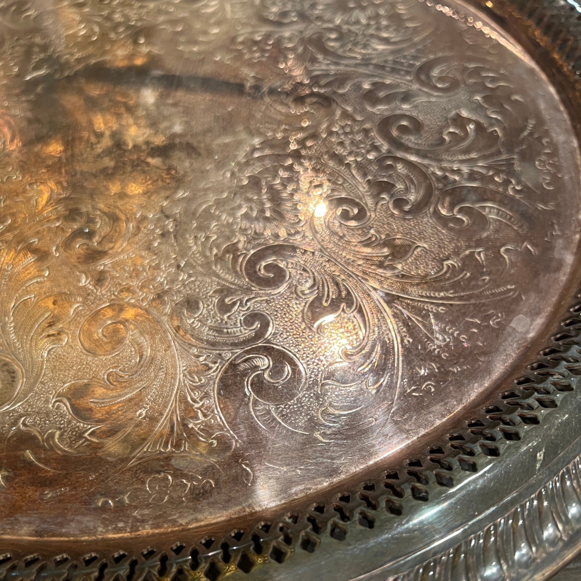 Silverplate Serve Tray