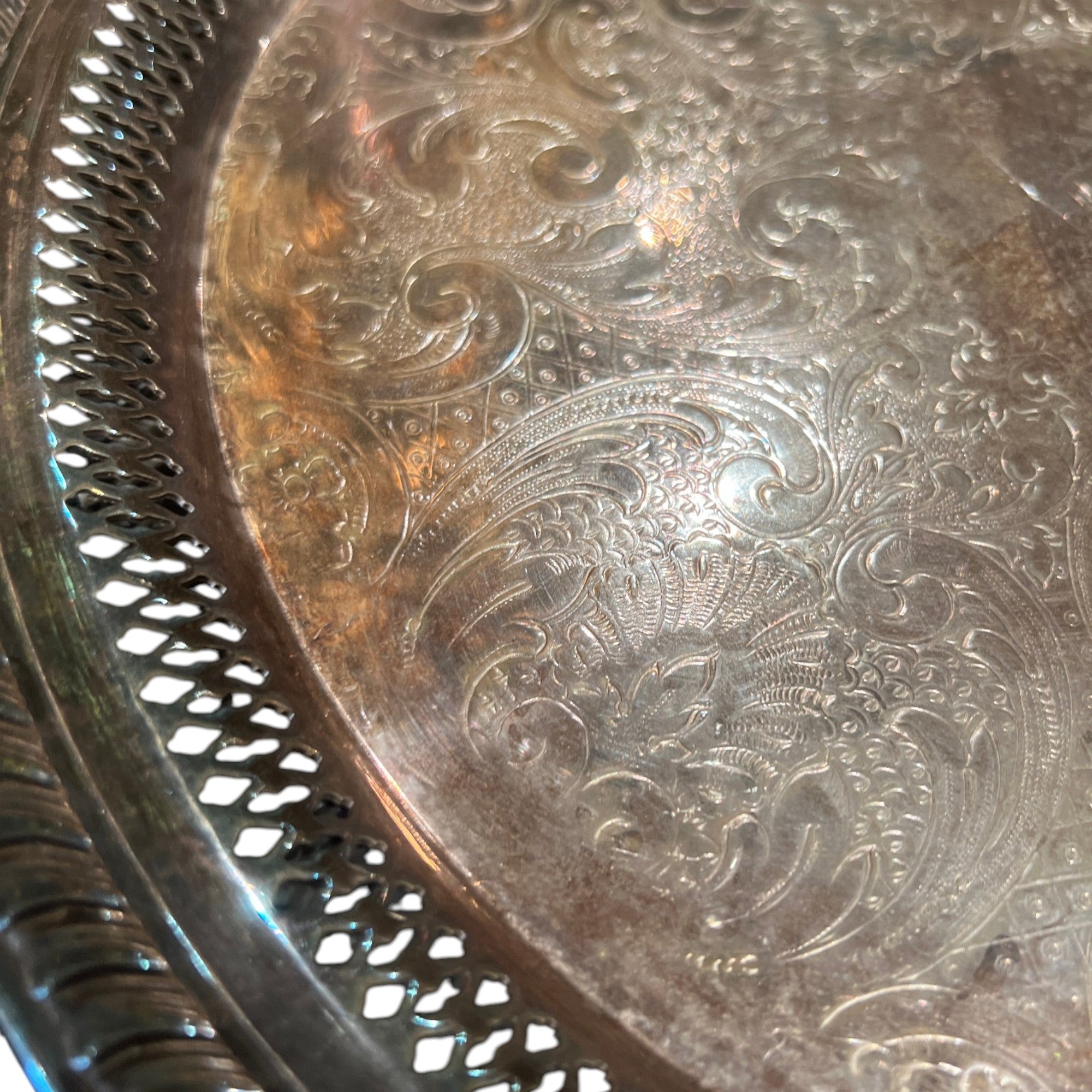 Silverplate Serve Tray