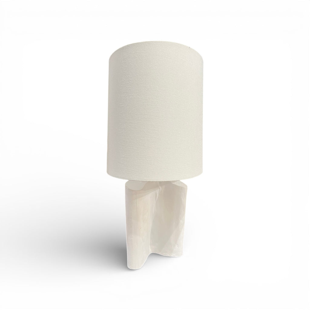 Plaster Bedside Lamp