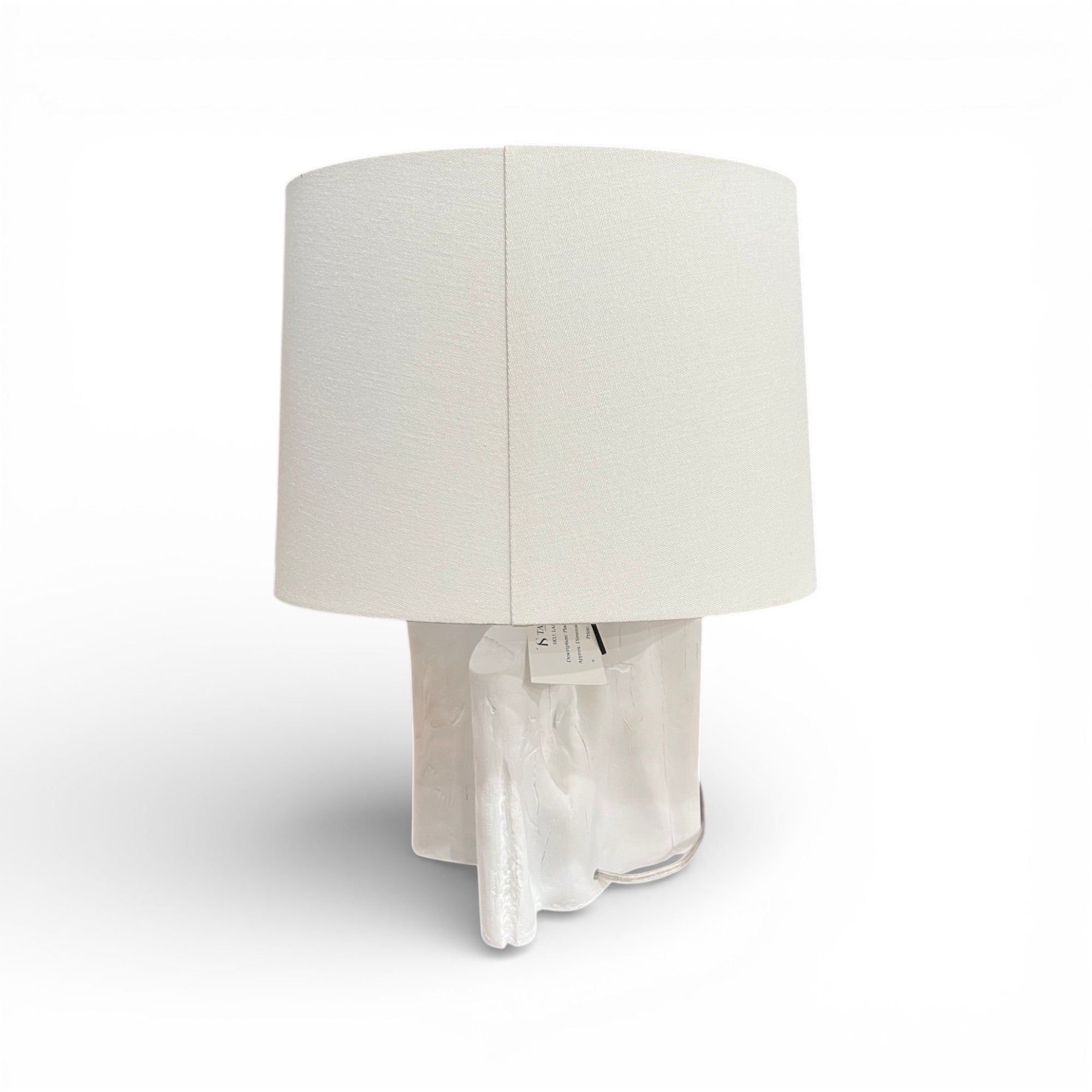 Plaster Bedside Lamp