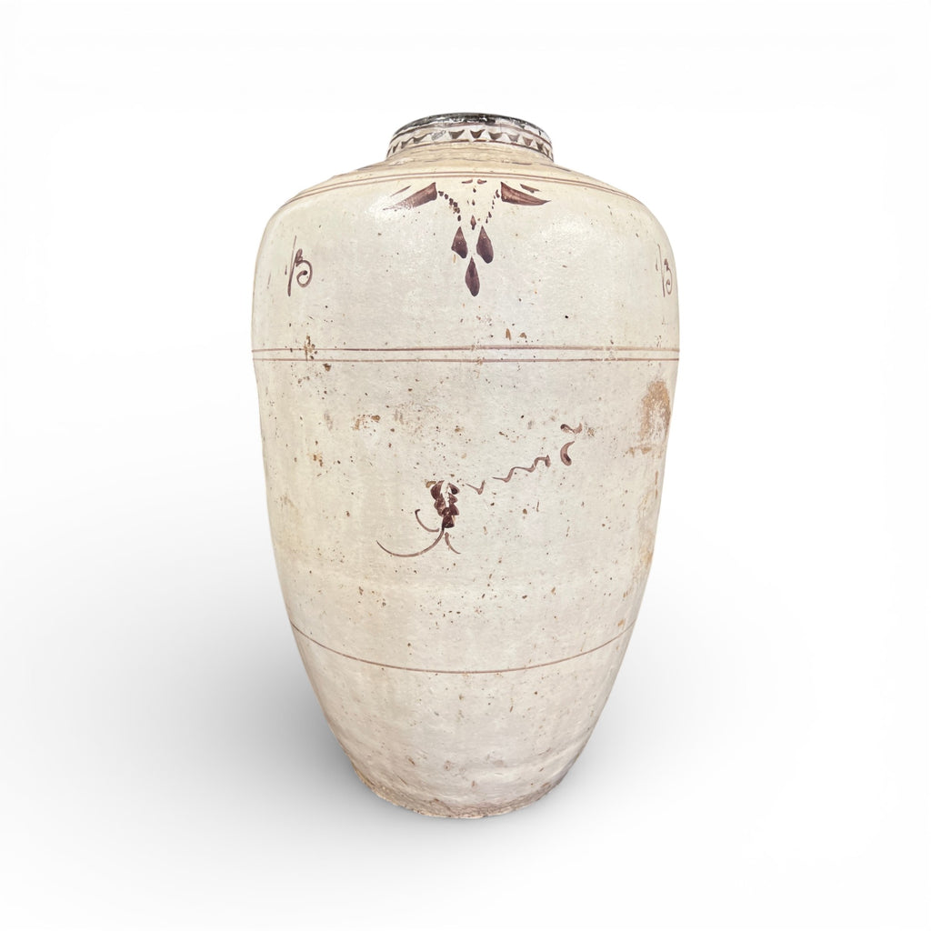 Antique Cizhou Chinese Wine Jar - Extra Large