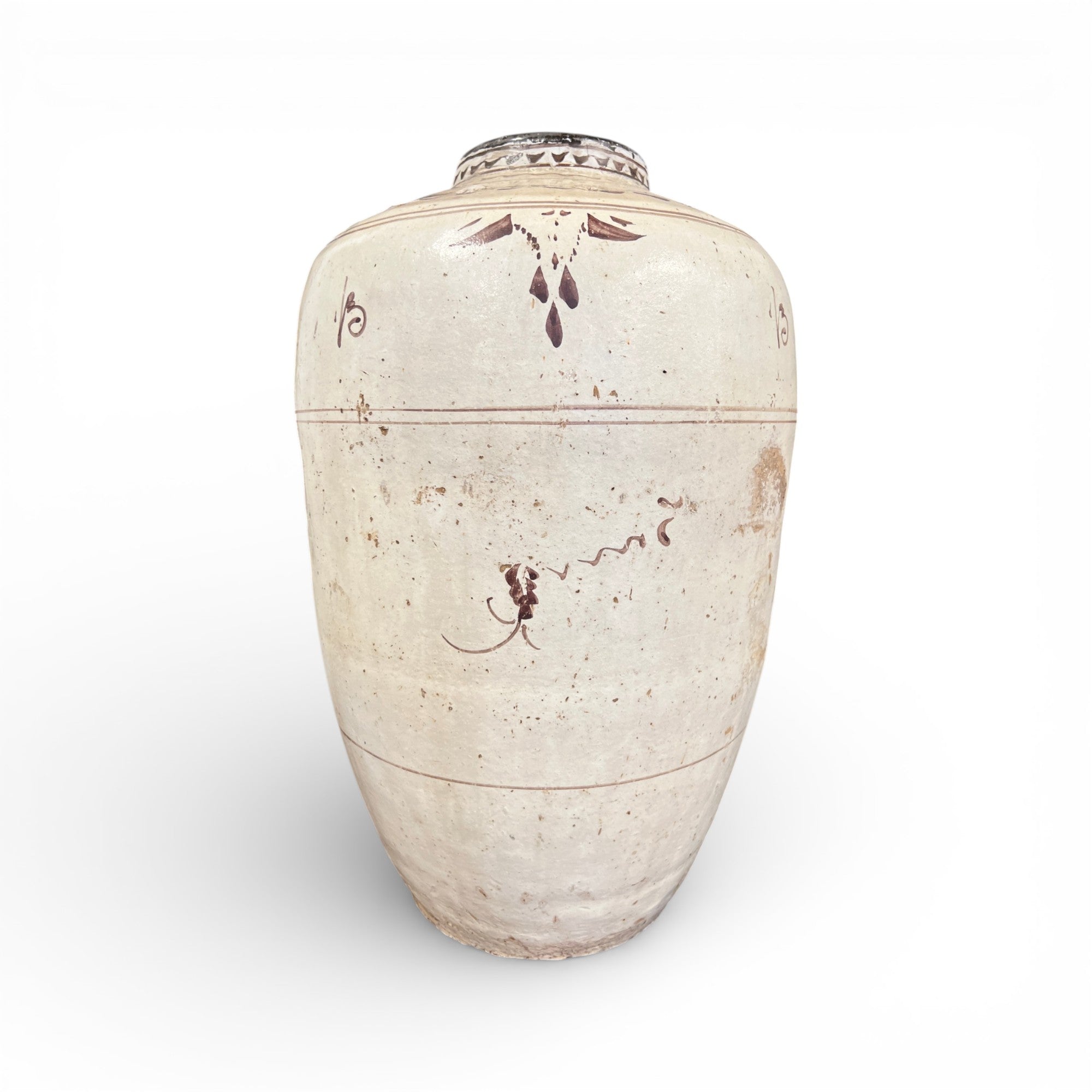 Antique Cizhou Chinese Wine Jar - Extra Large