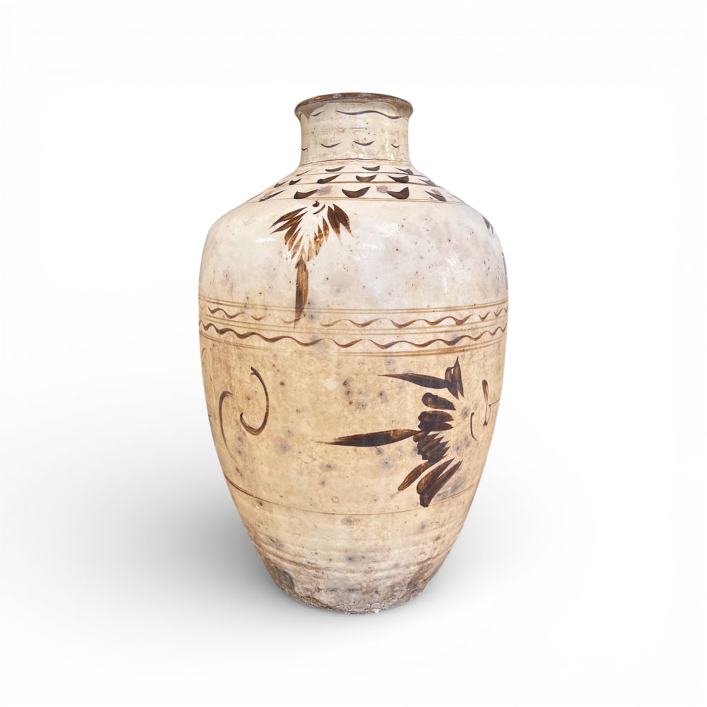 Antique Cizhou Chinese Wine Jar - Medium