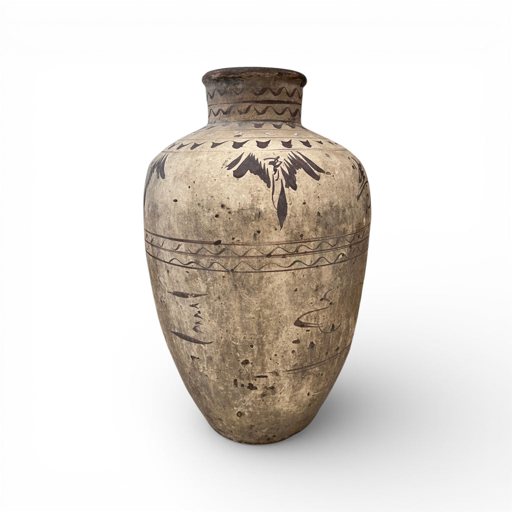 Antique Cizhou Chinese Wine Jar - Extra Large