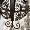 18th Century Spherical Iron 4 Light Chandelier