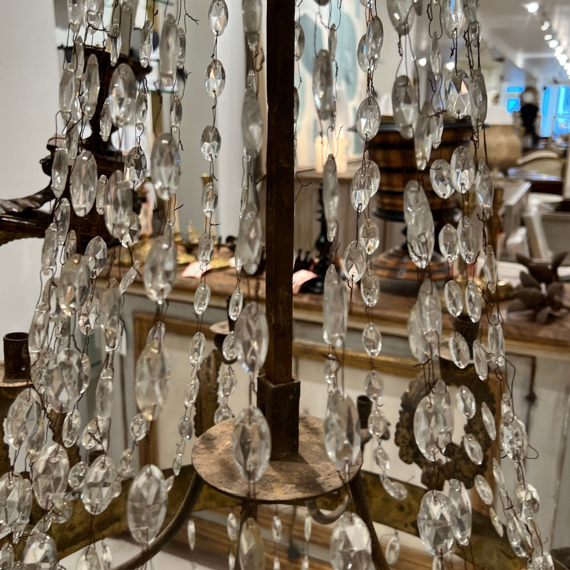 French 19th Century Empire Chandelier