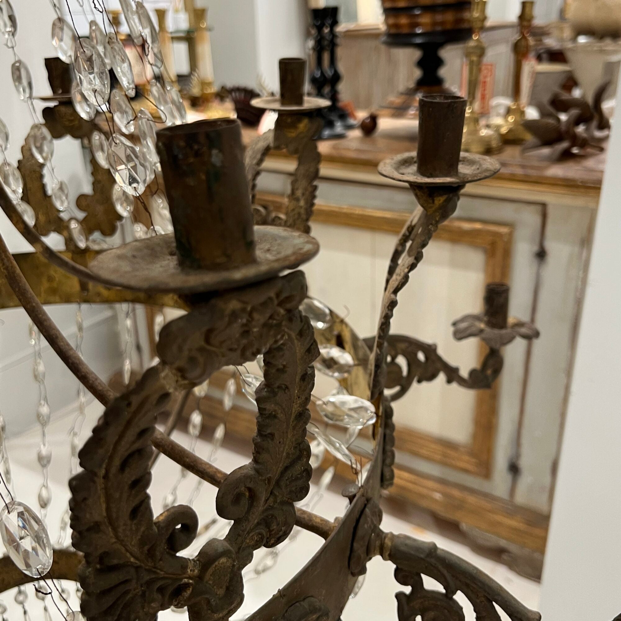 French 19th Century Empire Chandelier