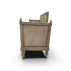 Swedish Bench with Neoclassical Carving
