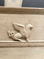 Swedish Bench with Neoclassical Carving