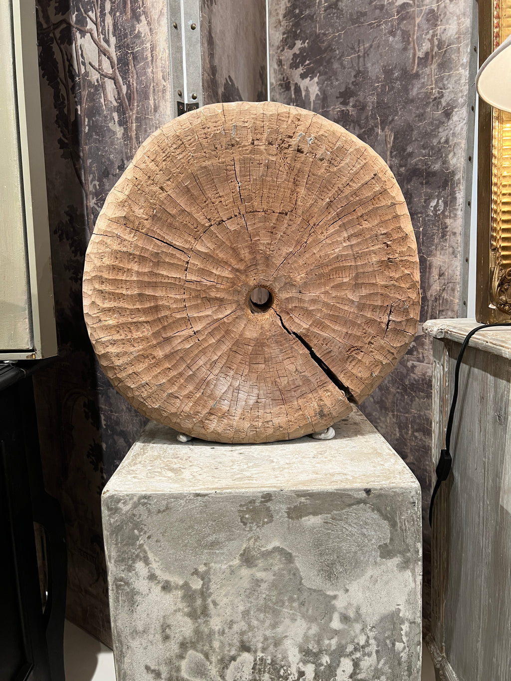 Wooden Sculpture (Wheel)