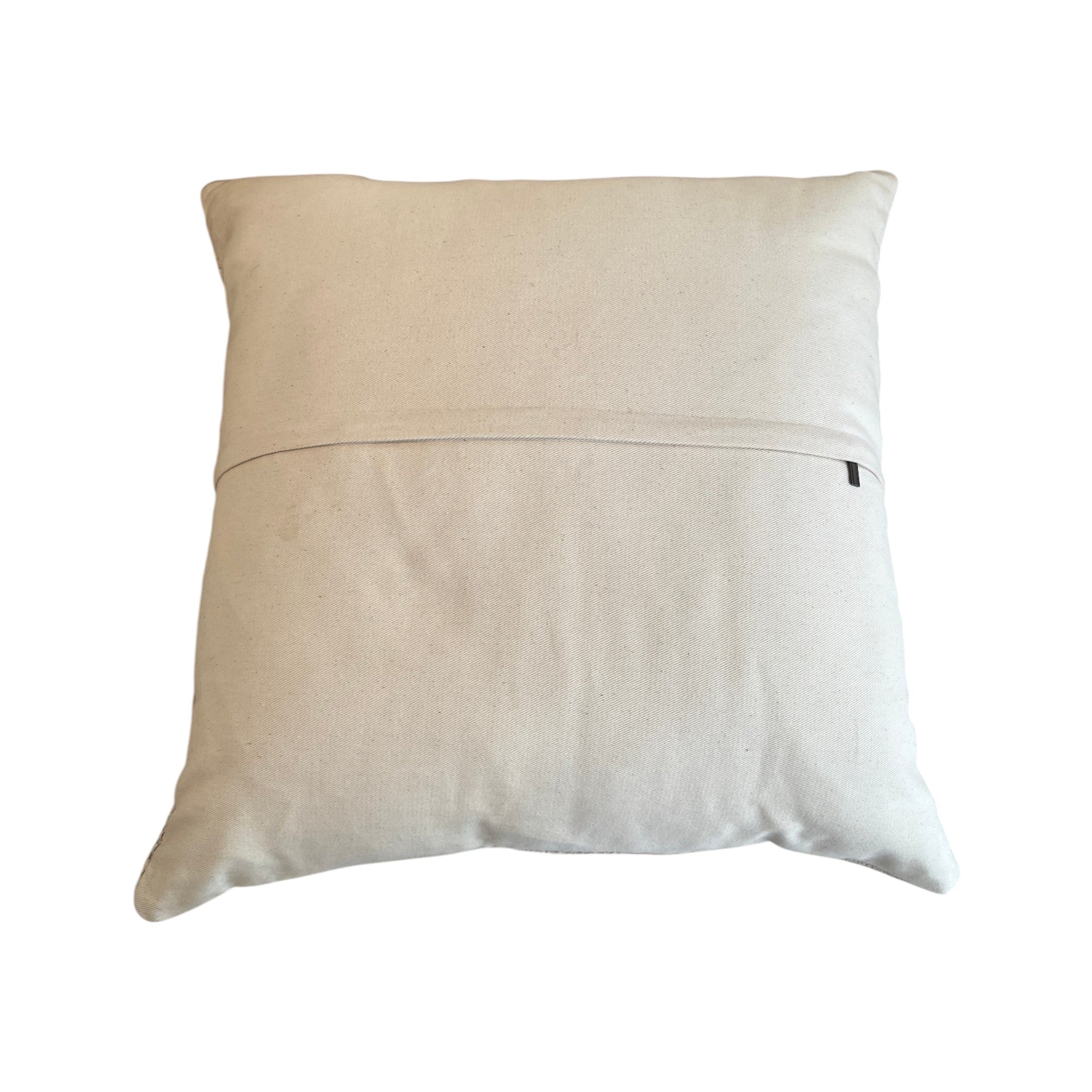 White Patchwork Pillow