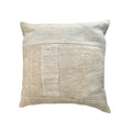 White Patchwork Pillow