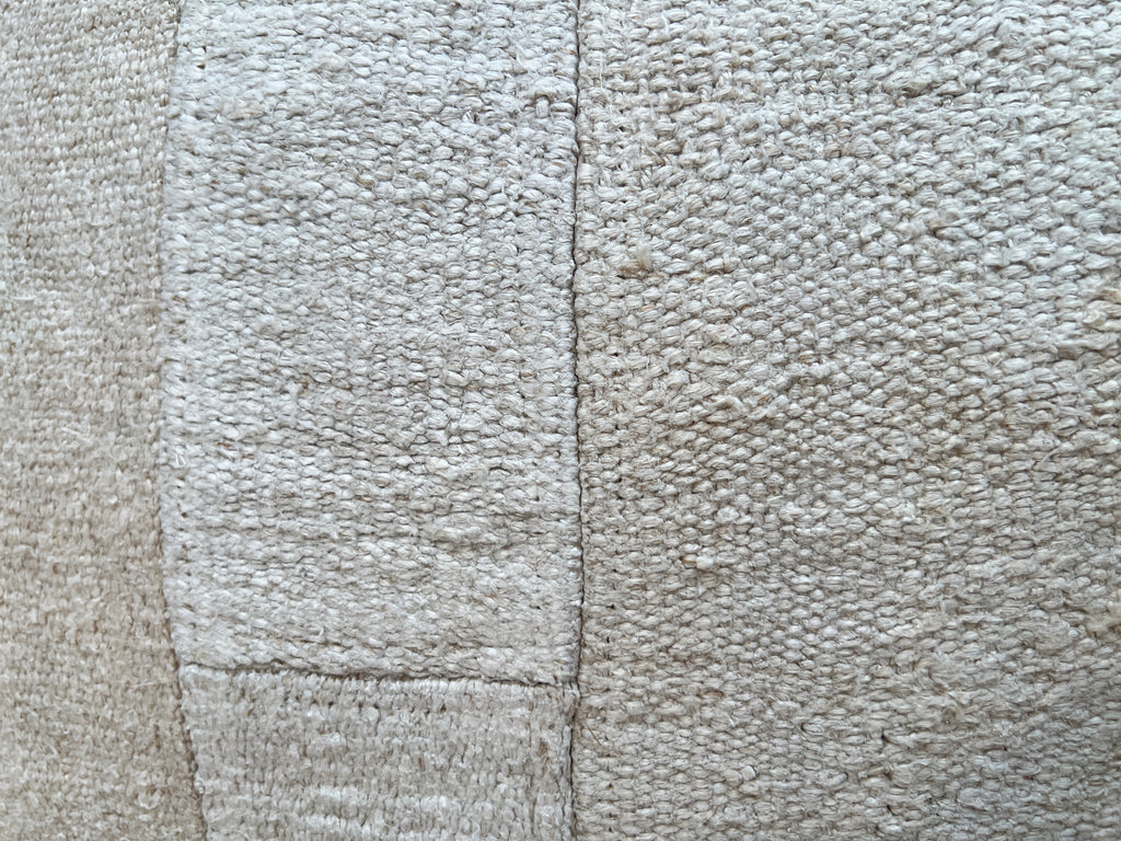 White Patchwork Pillow