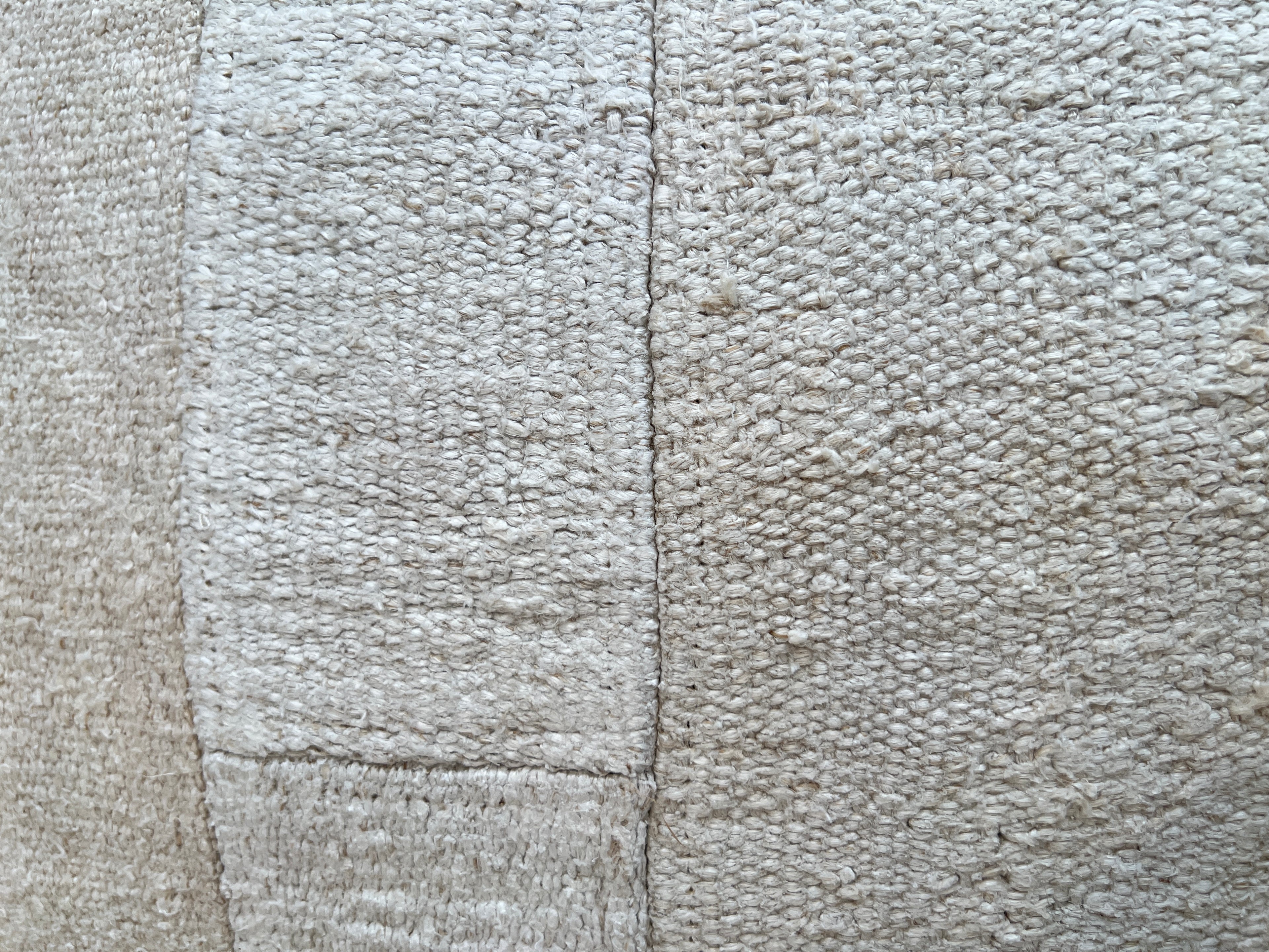 White Patchwork Pillow