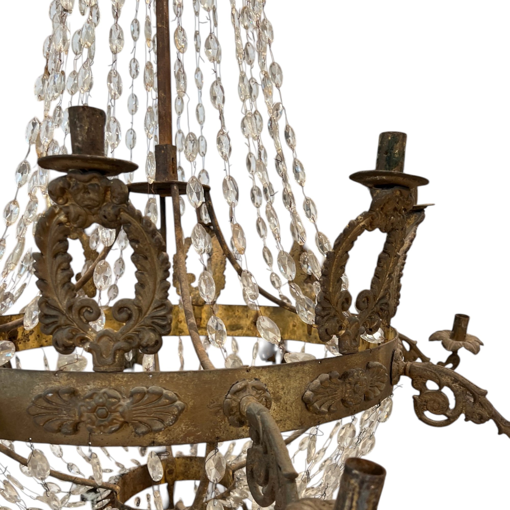French 19th Century Empire Chandelier