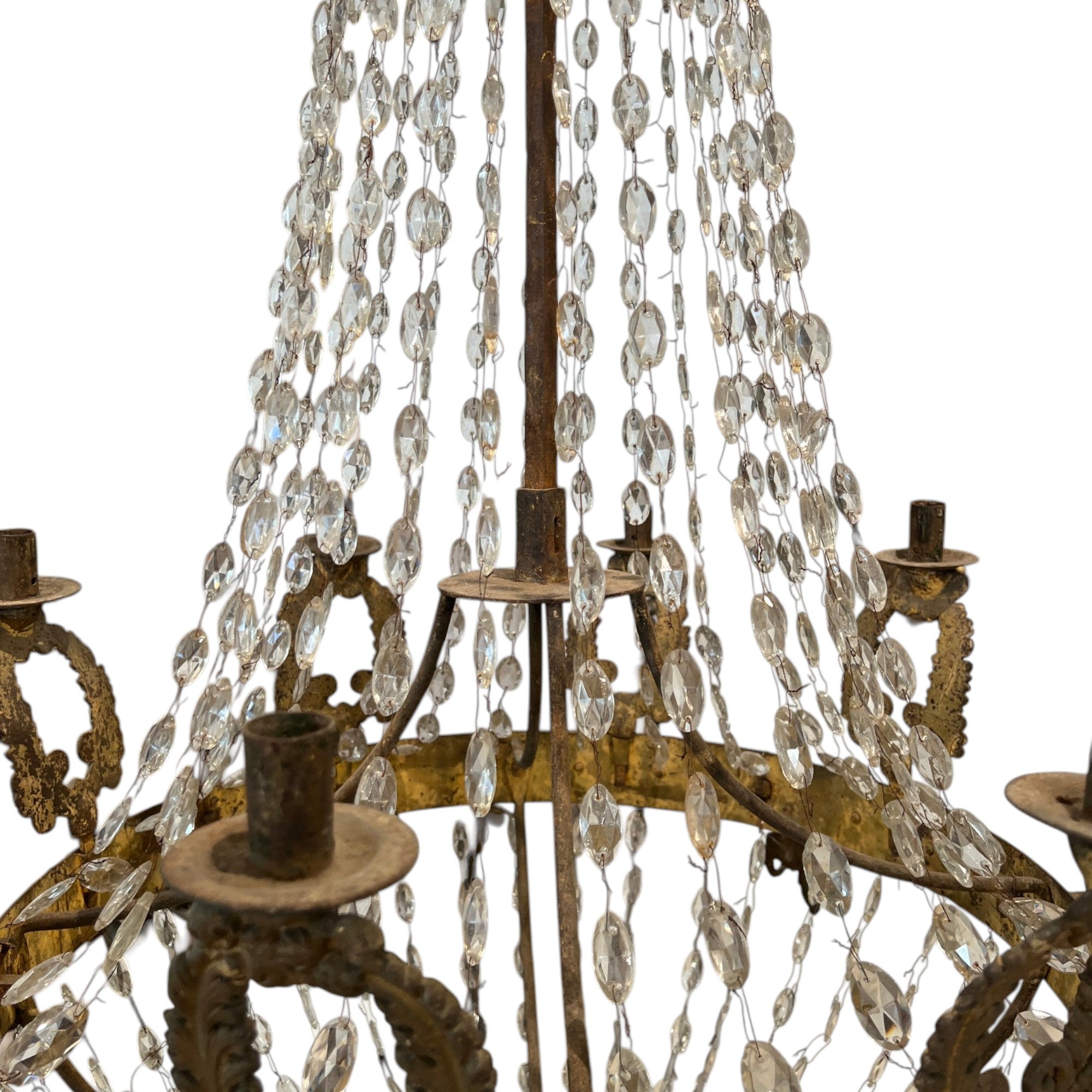 French 19th Century Empire Chandelier