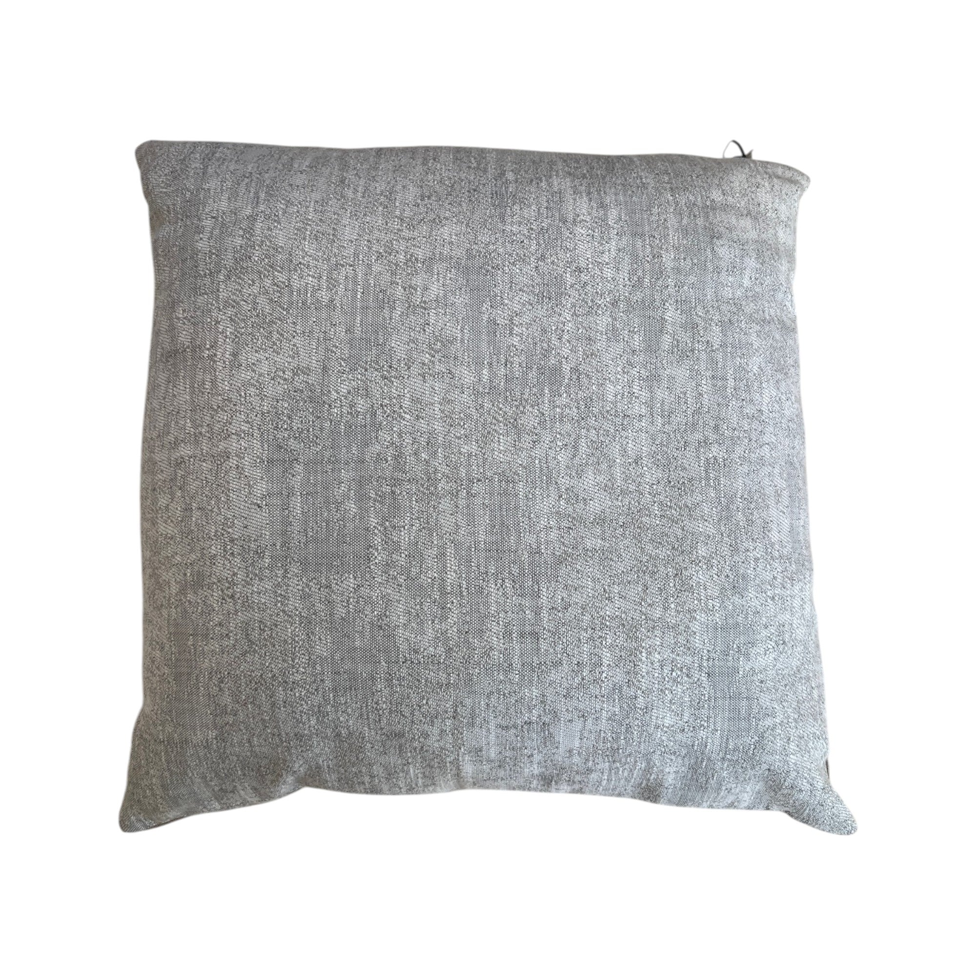 Light Grey Tweed Pillow