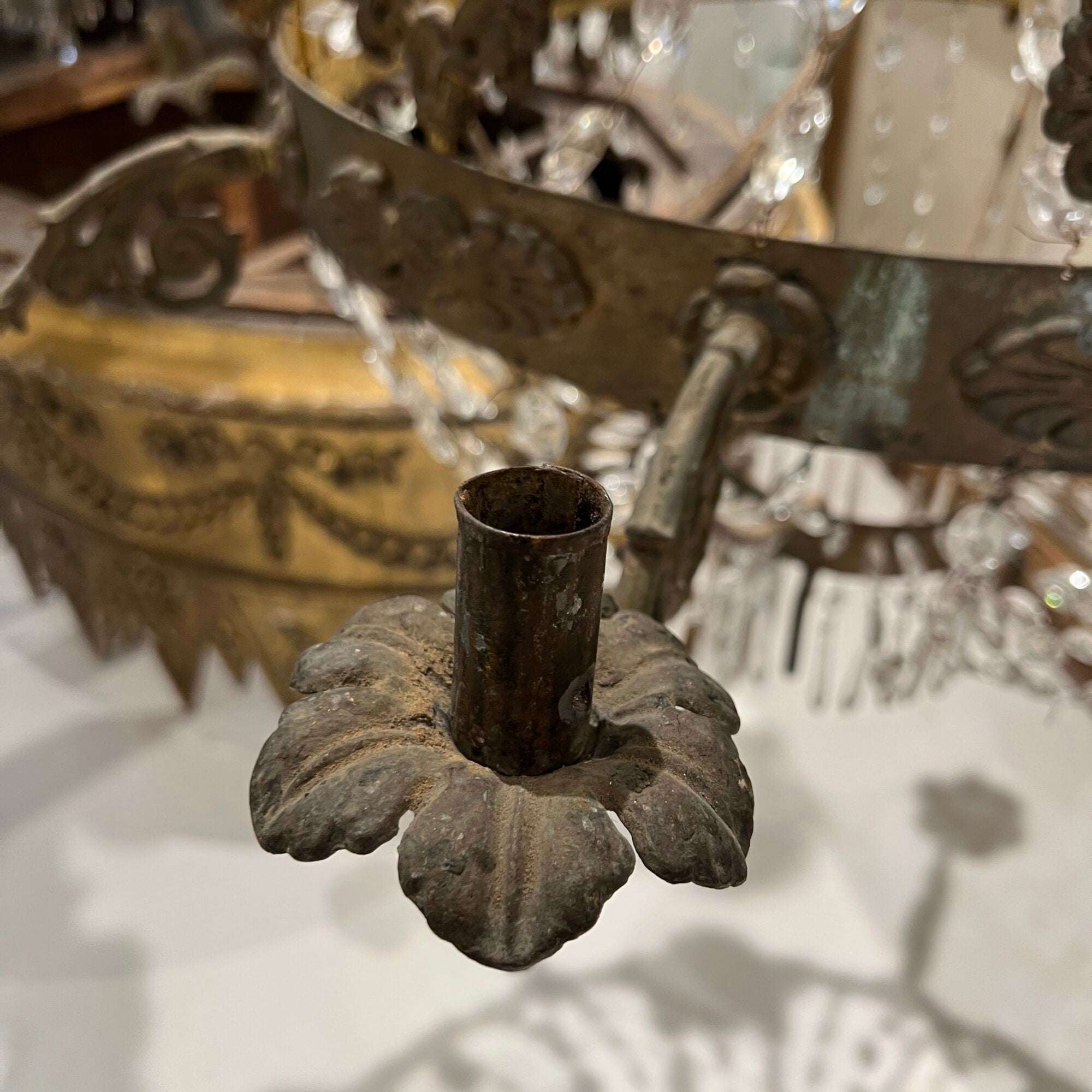 French 19th Century Empire Chandelier