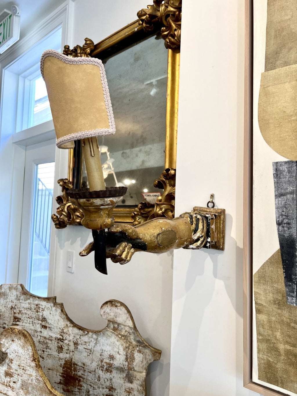 Pair of 18th Century Italian Arm Sconces