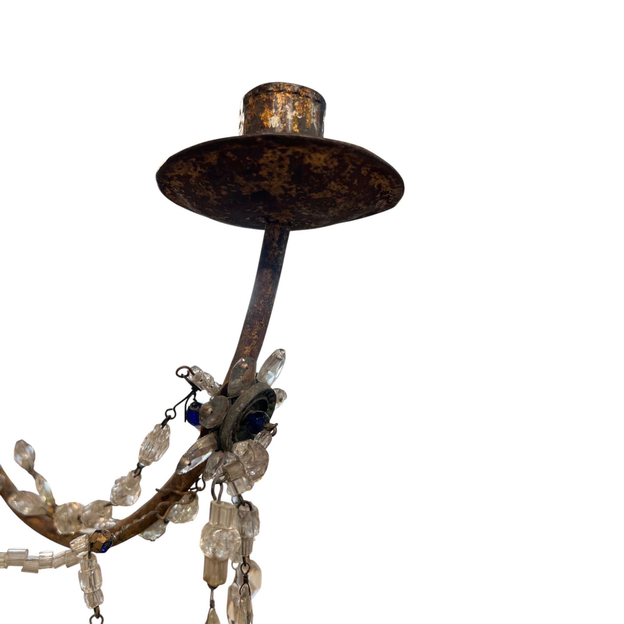 18th Century Italian Pair of Chandeliers from Genoa