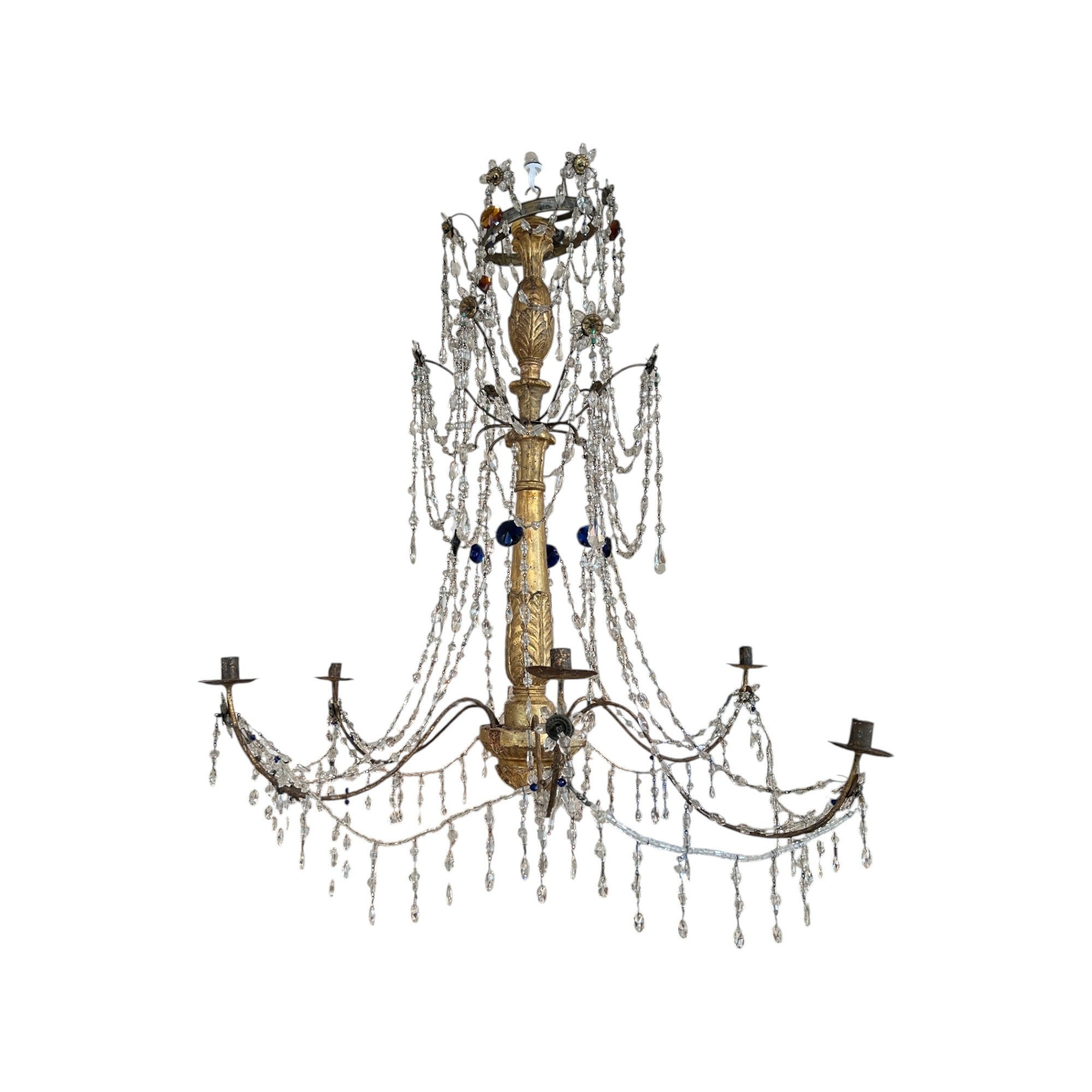18th Century Italian Chandelier from Genoa