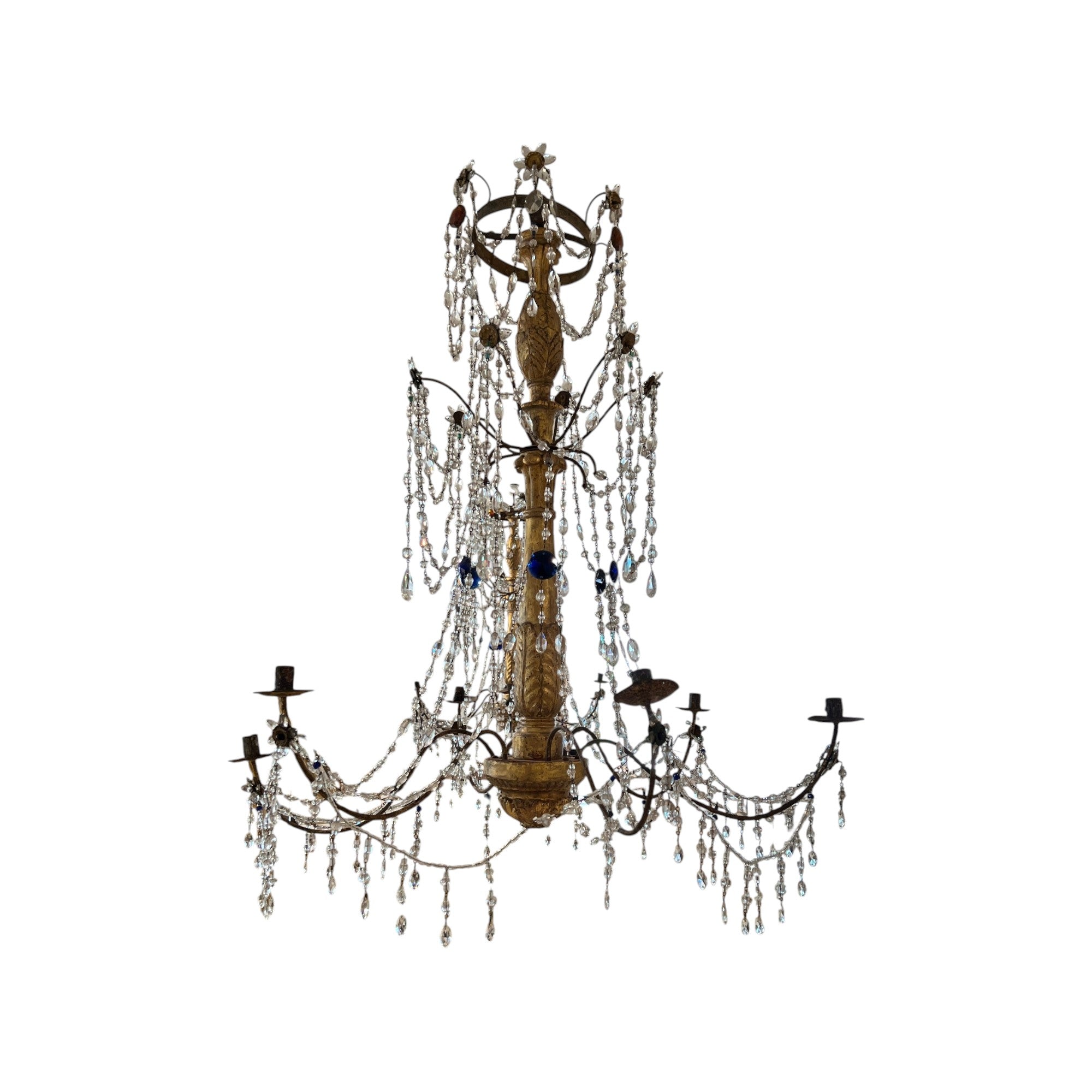 18th Century Italian Chandelier from Genoa