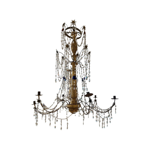 18th Century Italian Chandelier from Genoa