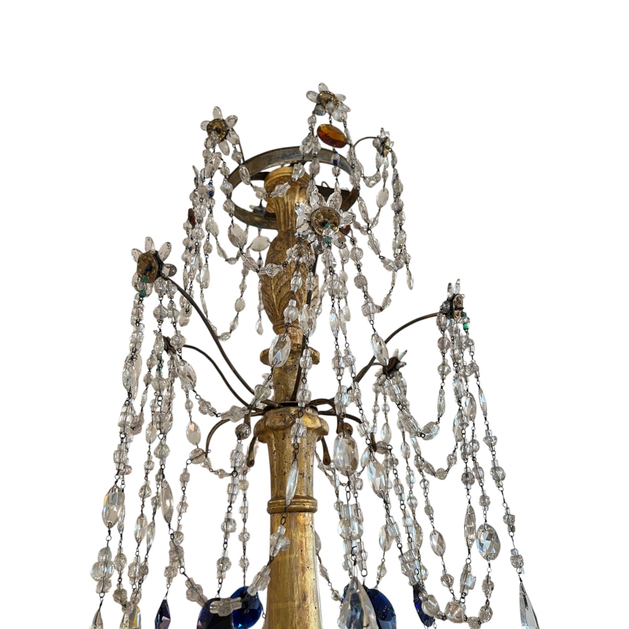 18th Century Italian Chandelier from Genoa