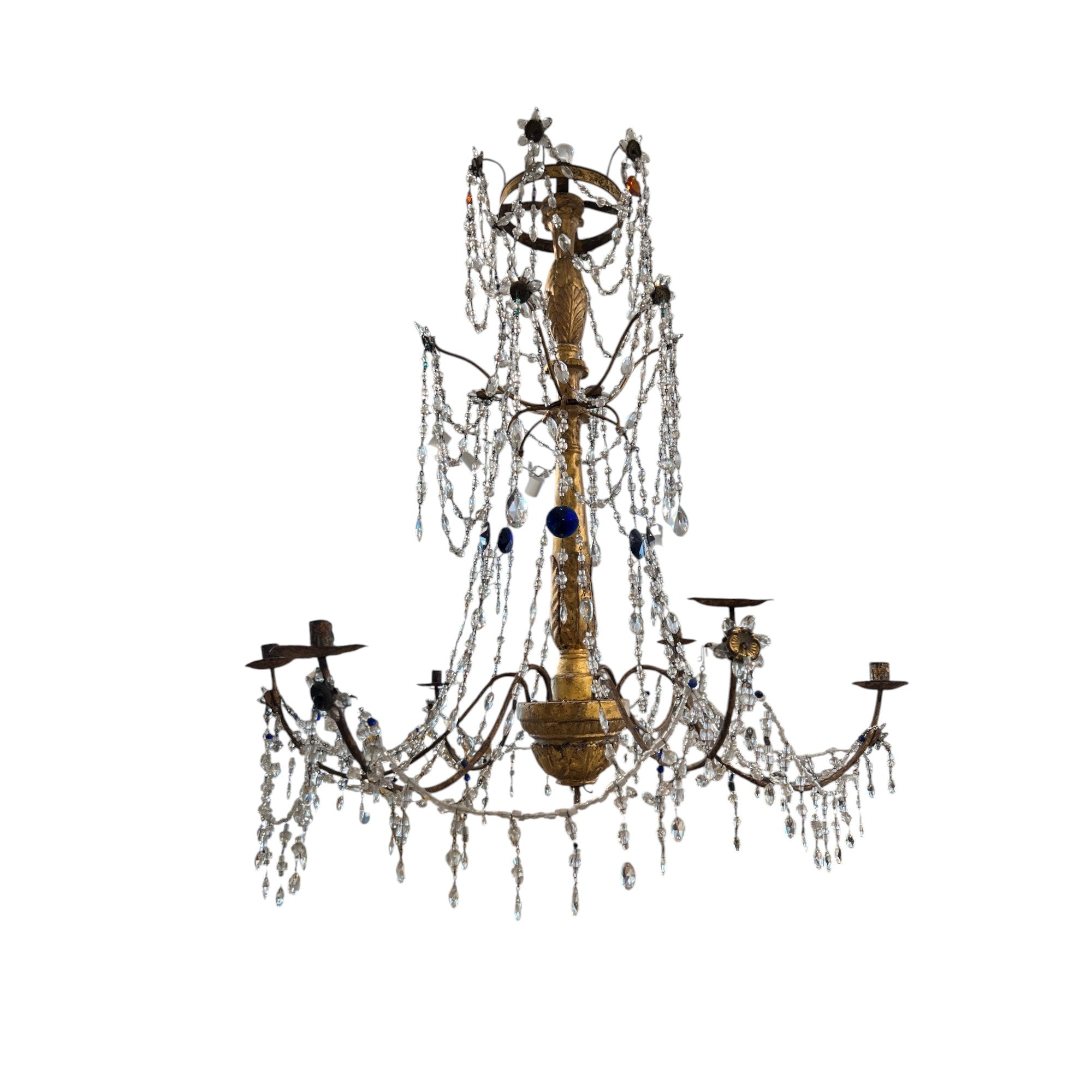 18th Century Italian Chandelier from Genoa
