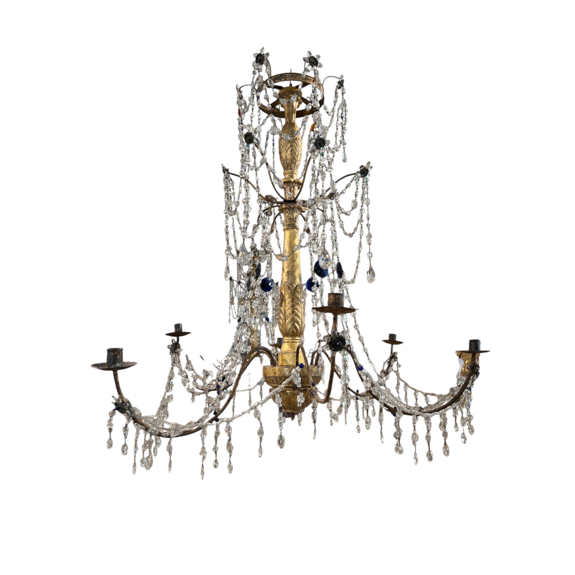 18th Century Italian Chandelier from Genoa