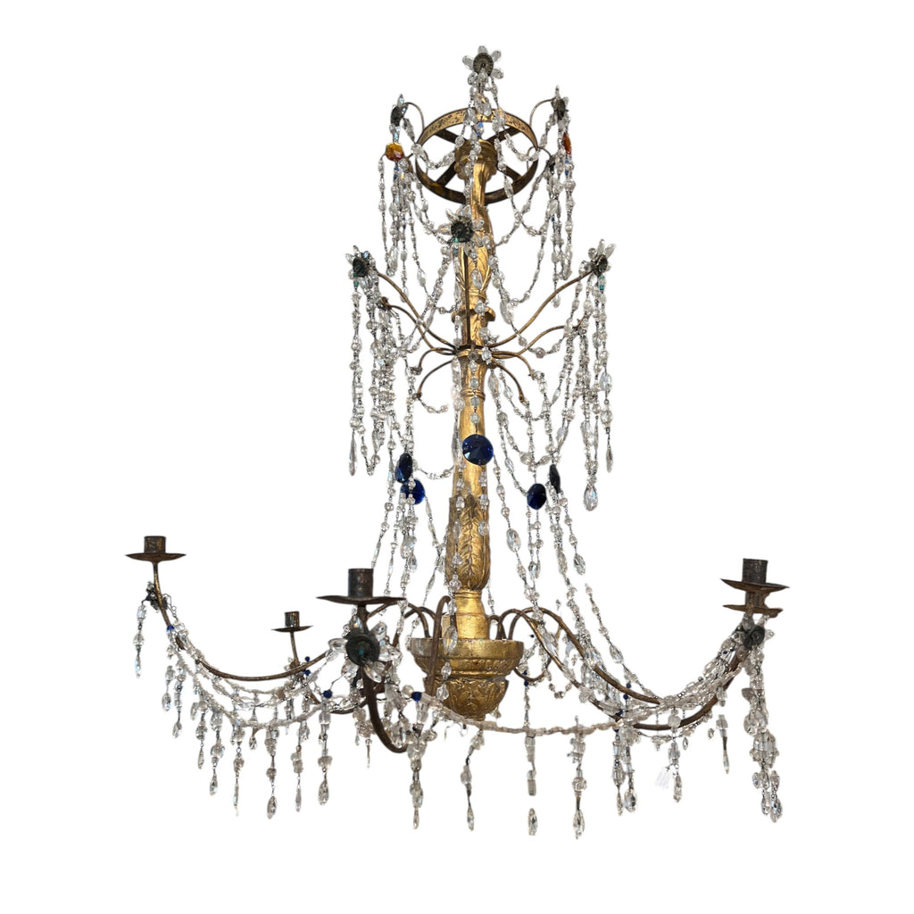18th Century Italian Chandelier from Genoa