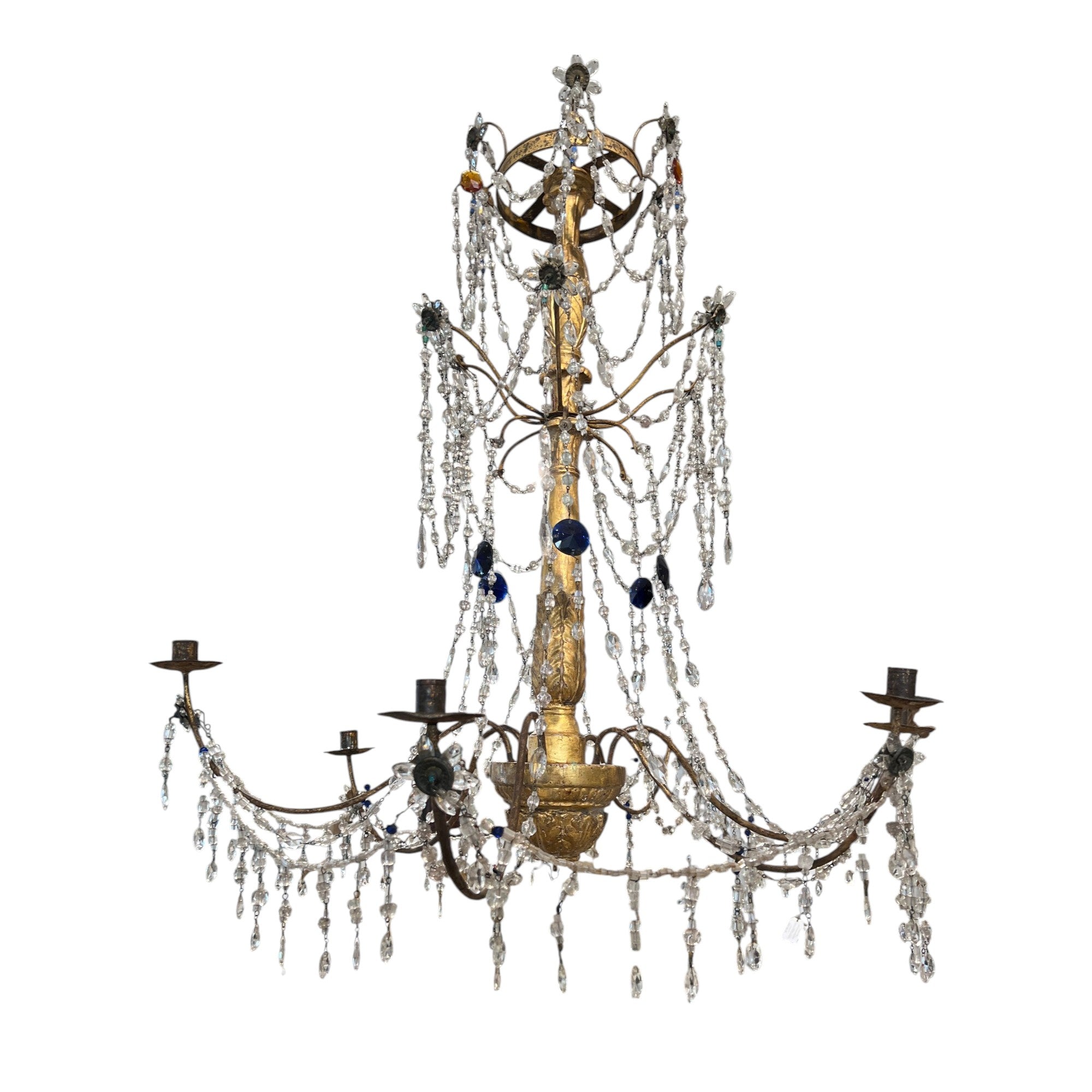 18th Century Italian Chandelier from Genoa