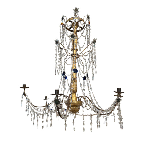 18th Century Italian Chandelier from Genoa
