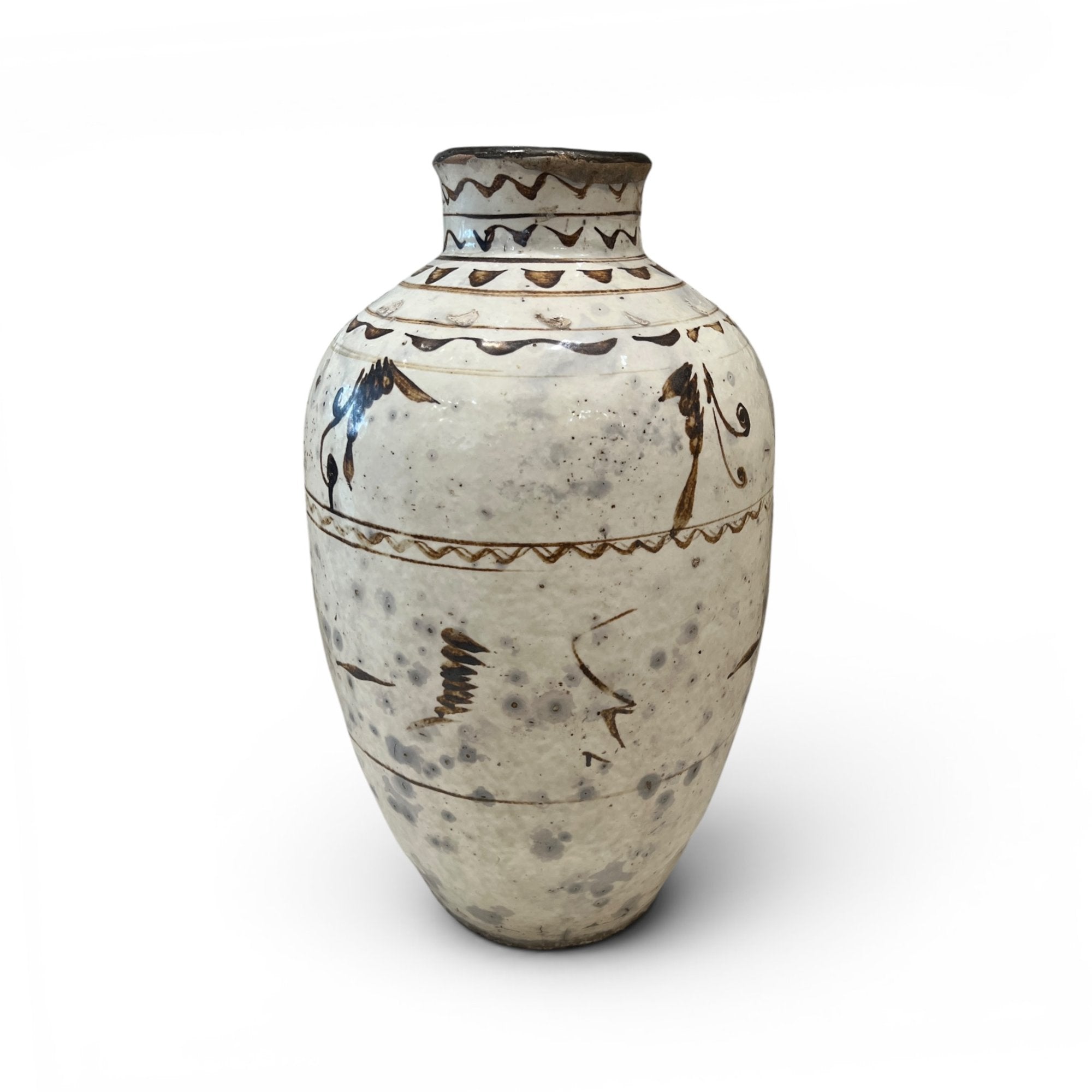 Antique Cizhou Chinese Wine Jar - Medium