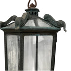 19th Century Italian Pair of Bronze Lanterns