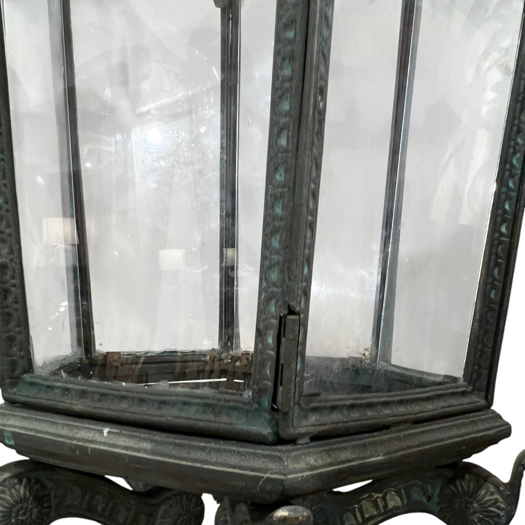 19th Century Italian Pair of Bronze Lanterns