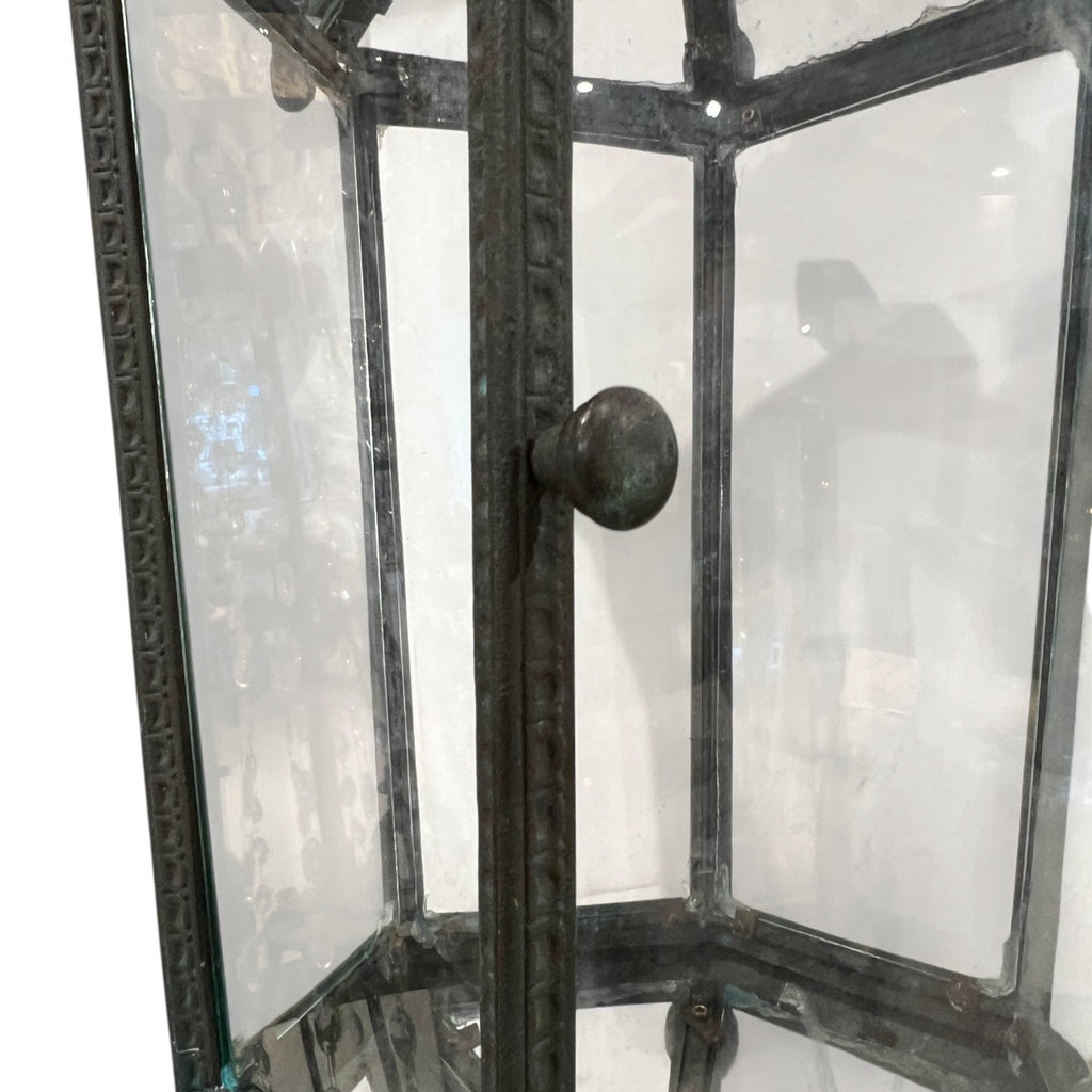 19th Century Italian Pair of Bronze Lanterns